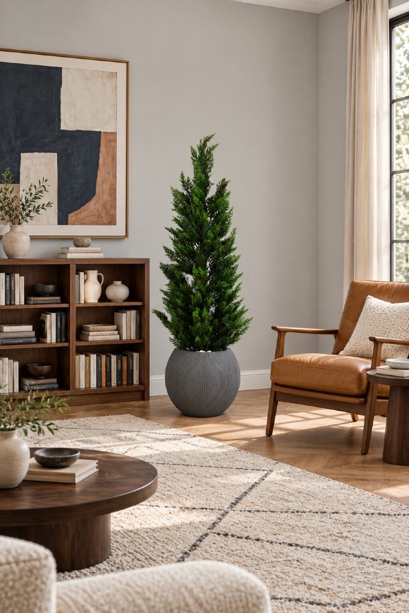 Premium Yapay Selvi Ağacı 120 cm