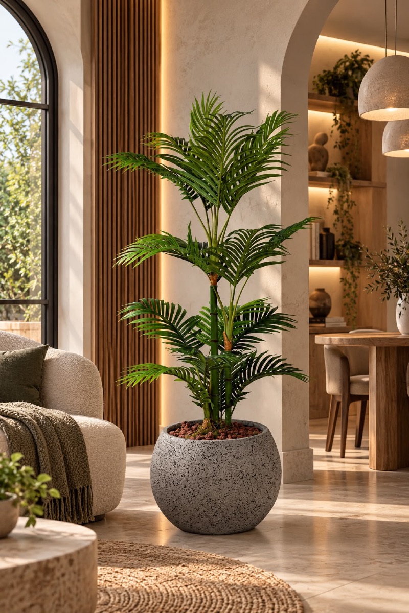Premium Yapay Areka Palmiye Ağacı 100 cm