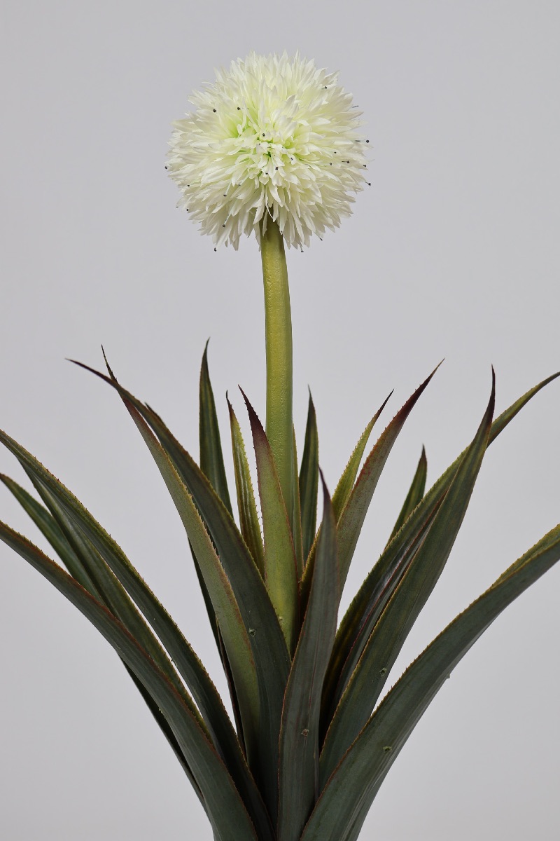 Premium Yapay Beyaz Ananas Bitkisi  küçük görsel
